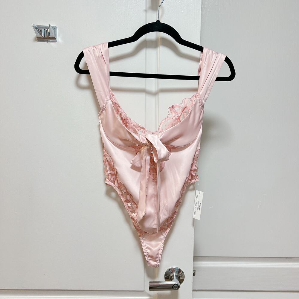 For love & Lemons Pink Hallie Teddy Size S - Picture 7 of 7